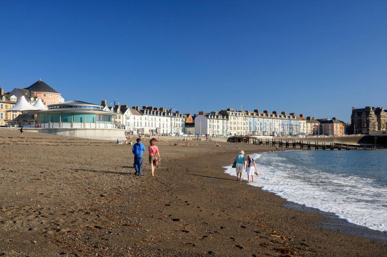 New Central Seafront Apartment- Stunning Sea Views Aberystwyth Exterior foto